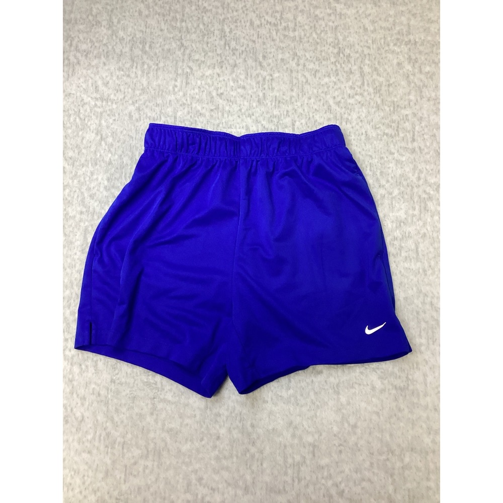 Nike Womens Dri-FIT Training Shorts Royal Blue Loose Fit DX6024-408 Small‎ NWT